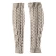 thumbnail image 1 of Calentadores de piernas para mujer, cubrebotas, protección para las piernas, medias, calcetines de invierno de moda Gris claro, 1 of 7