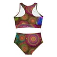 thumbnail image 3 of 'Wheel' Sporty Bikini Set (AOP), 3 of 6
