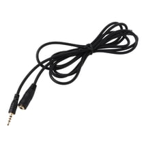 LAIQIEN 4 Pole 2.5mm Jack Male to Female Right Angled Extension Audio Adaptor Cable 150cm Audio AUX Cable Cord
