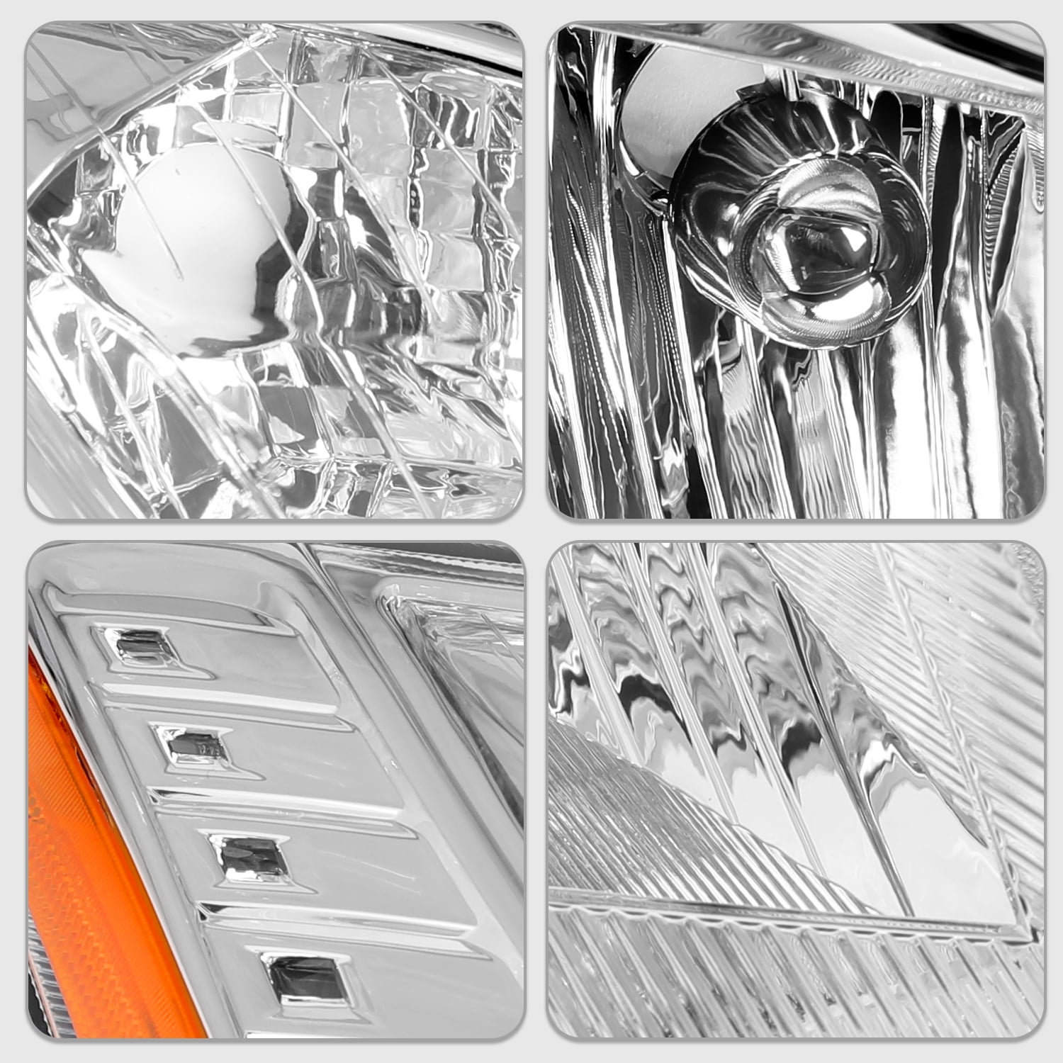 For 2010 2011 2012 Nissan Sentra 4DR Headlights Headlamps Left+Right 10 11 12