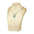 thumbnail image 2 of Elegante collar, cadena, joyería, busto, adorno, joyería, organizador, maniquí, PU, colgante, collar, modelo de exhibición, para mujeres, hogar, dormitorio, encimera B-Aureato Sunnimix Collar Busto Titular, 2 of 8