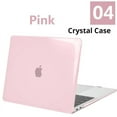 thumbnail image 1 of Crystal Laptop Case For Apple 2022 Macbook Air 13.6 M2 Chip A2681 Air Pro Retina 11 12 13.3 14 15 16 inch Case 2020 Touch Bar ID Crystal Pink Model A2780 A2485, 1 of 6