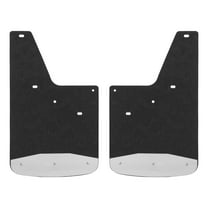 LUVERNE 250740 Front or Rear 12-Inch x 20-Inch Textured Rubber Mud Guards, Select Chevrolet Silverado, GMC Sierra 1500, 2500, 3500 HD, 2 Flaps