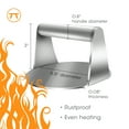 thumbnail image 5 of Outset Stainless Steel Burger Smasher, 5.7” x 6” x 3.15", 5 of 6