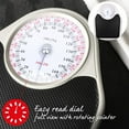 thumbnail image 5 of Doctor Style Mechanical Bathroom Scales – Retro White + Black Accurate Weighing, 5 of 5