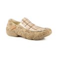 thumbnail image 1 of roper men's dougie driving style loafer, tan plaid, 11.5 d us, 1 of 1