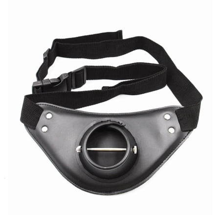 Yihuala Fishing Belt Rod Holder Adjustable PU Fishing Fighting Waist Belt Fish Rod Holder Boats Fishing Accessories