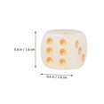 thumbnail image 3 of Dados poliédricos que brillan en la oscuridad, minijuguetes para niños, 10 piezas luminosas para fiestas, 6 caras, 3 of 6