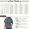 thumbnail image 3 of Yigetop Cotton Linen Tops for Women, Womens Blouses Casual Tops Batwing Sleeve Pocket Patched Shirt Casual Work T Shirts Double Layer Wrinkled Fabric Gauze Shirts for Women Hot Pink 2XL, 3 of 9