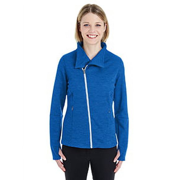 North End Ladies' Amplify Mélange Fleece Jacket