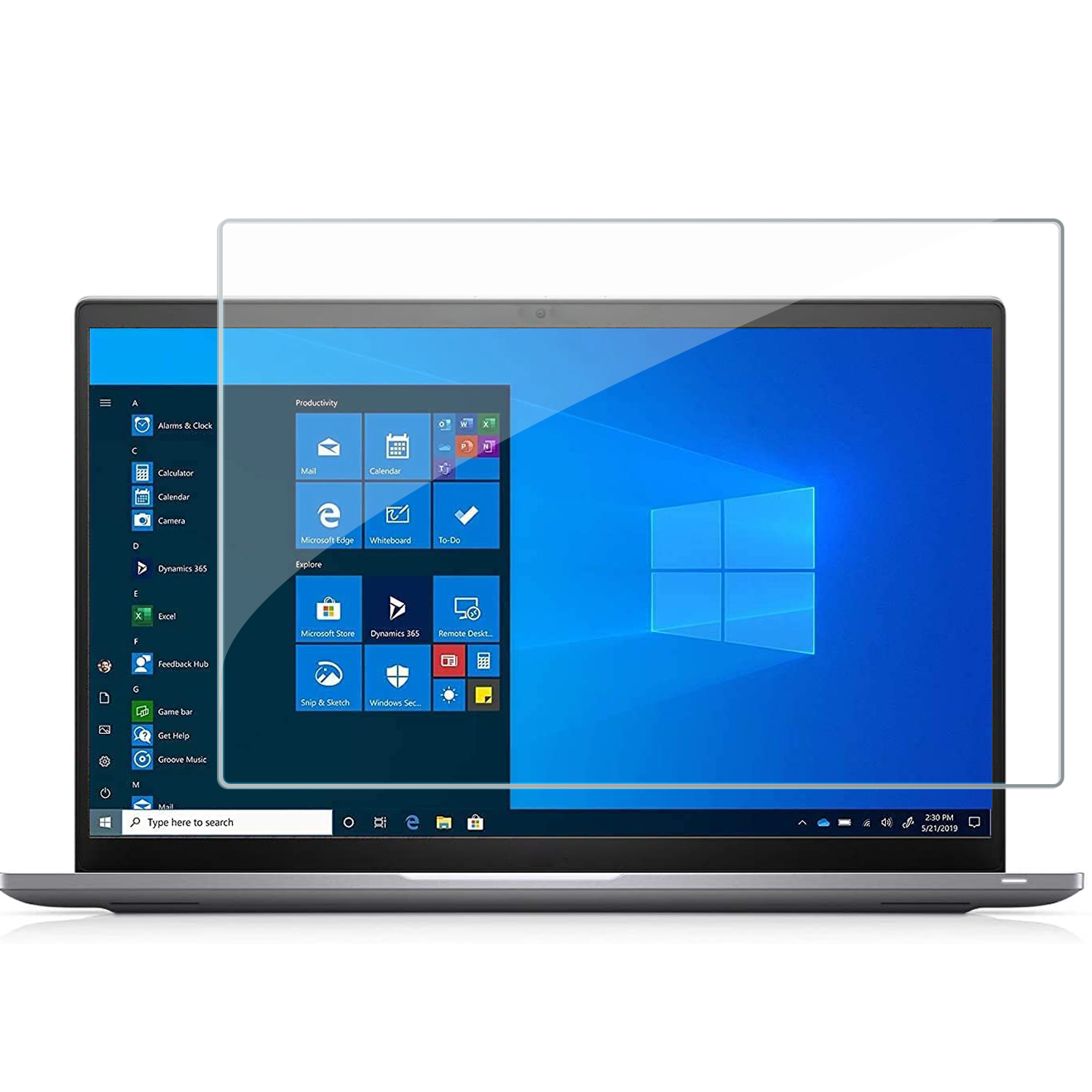 14 Inch Laptop Screen Protector Tempered Glass (309x174mm/ W x H) for