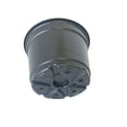 thumbnail image 3 of Landmark 5" Black Plastic Round Nursery Pot, Qty. 25, 3 of 6