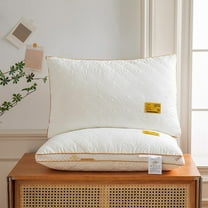 Aihimol Bedding Size Bed Pillow White Cool Hotel Quality Corner Propped Pillow for Back Flat Or Side Sleeping
