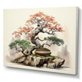 thumbnail image 2 of Designart "Bonsais Wisdom Asian beauty I" Asian Canvas Art Print, 2 of 5