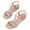 Beige, variant on Summer Plus Size Casual Women's Elastic Beach Wedge Sandals Sandals for Women Black 41