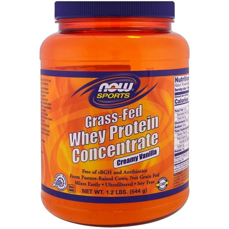UPC 733739020994 product image for NOW, Grass-Fed Whey Protein Vanilla 1.2 lbs | upcitemdb.com