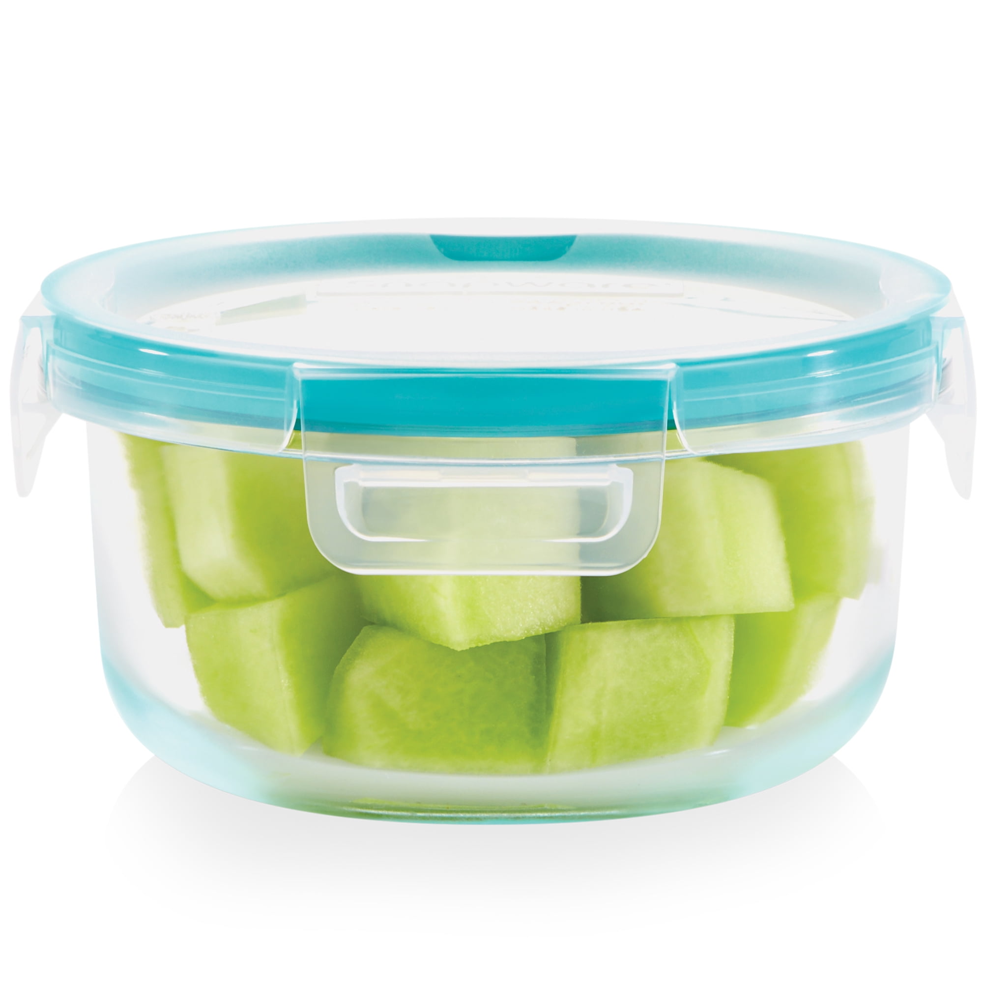 Snapware Total Solution 4-Cup Round Pyrex Glass Storage Container with Lid  - Foley Hardware