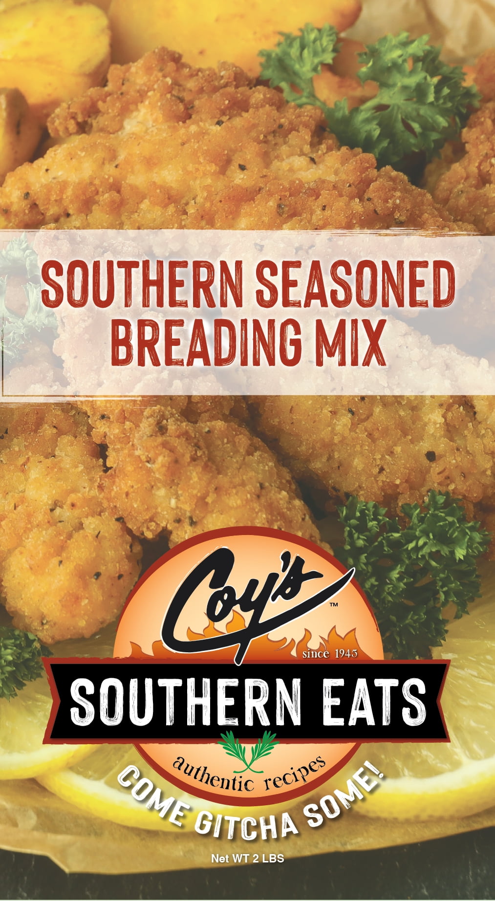 Coy's Southern Eats Southern Seasoned Breading Mix (32oz Bag)