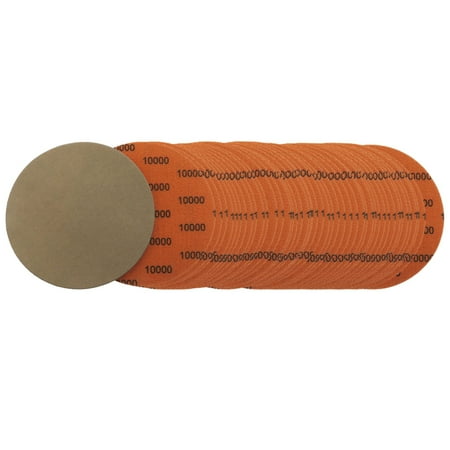 

50pcs Hook&Loop Wet/Dry 5inch 80 1000 10000 240 600 3000grit Sanding Disc 10000grit