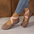 thumbnail image 6 of Taqqpue Women's Flats Shoes Women's Fashion Casual Spring Summer Soft Soles Comfortable Commuting Flat Shoes Loafer Shoes for Women, 6 of 7