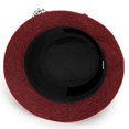 thumbnail image 3 of Sombrero de copa de lino para primavera y verano, sombrero de princesa con protección solar para mujer, sombrero grande con maceta para mujeres de mediana edad y mayores, 3 of 5