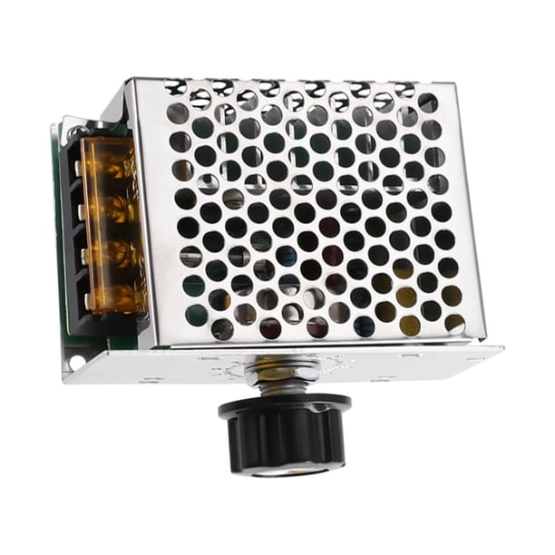 Injueey Controlador de Motor, accesorios para el hogar, dispositivo de control, atenuador de voltios, regulador de voltaje multifuncional, Electrónica miscelánea