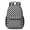 Black and White, variant on Orange and Brown Checkered Pattern 17" School Backpacks for Teens,Waterproof Oxford Fabric,S-Shape Padded Straps for School,Travel,Hiking,Camping