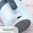 thumbnail image 3 of 300mL Self Stirring Mug with Lid Automatic Stirring Coffee Cup Electric Stainless Steel Self Mixing, 3 of 8