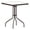 Bronze, variant on Bowery Hill 23.5" Round Metal Table with Glass Top in Bronze