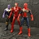 thumbnail image 4 of Marvel Comics The Avengers Hero Doll, Iron Man, Spider-Man, Hulk, modelo de adornos de escritorio, juguetes hechos a mano para niños, regalo de cumpleaños（Armor Thanos，, 4 of 5