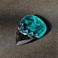 thumbnail image 3 of Resin Guitar Pick Northern Lights Necklace Pendant Musician Instrument Gifts, 3 of 9