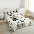 thumbnail image 3 of Castle Fairy Cute Dachshund Queen Comforter Set,Cartoon Animal Dog Bedding Comforter Set, 3 of 8