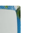 thumbnail image 2 of Ambesonne Tropical Fitted Sheet, Coconut Palm at Beach, Twin XL Size, Blue Cream Green, 2 of 2