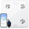 thumbnail image 1 of Báscula digital RENPHO Smart Báscula para baño con IMC, color blanco, 180 kg, 1 of 7