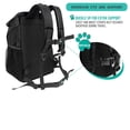thumbnail image 3 of PetAmi Premium Pet Carrier Backpack, Black, 3 of 7