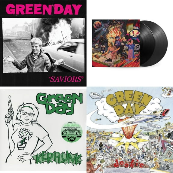Saviors (180G/Deluxe LP Vinyl) & Insomniac (25Th Anniversary/2LP) & Kerplunk (120G/7Inch Single) & Dookie