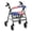 Bow Element on The American Flag, variant on HELLHERO Bow Element on The American Flag Walker Covers Backrest Covers Waterproof Reusable Cover Only for Elderly