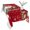 Red Green, variant on Grey Christmas Table Cloth Waterproof Tablecloths, Snowman Xmas Tree Ball Snowflake Winter Wooden Tablecloth Dining Table Cover for Kitchen Party Tabletop Outdoor, Rectangle Tablecloth 60x120 Inch