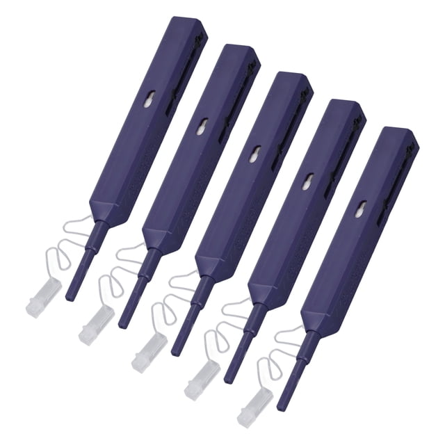 Pluma De Limpieza Del Conector De Fibra óptica, Evite La Contaminación Secundaria Pluma Limpiadora De Fibra óptica De 5 Piezas Para El Extremo