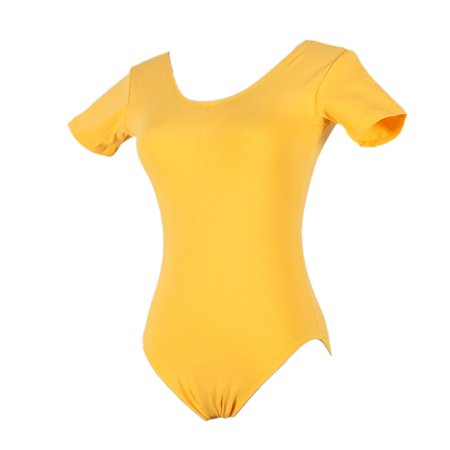 Adult Ballet Cotton Lycra Women Gymnastics Leotard Bodysuit Latin Dance