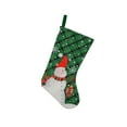 thumbnail image 1 of Kearding Calcetín de Navidad Papá Noel Árbol de Navidad Ventana Regalos Almacenamiento Calcetín Casa Oficina Hotel Colgantes Decoración para verde Type3 NO3 Kearding HA065268-02, 1 of 6