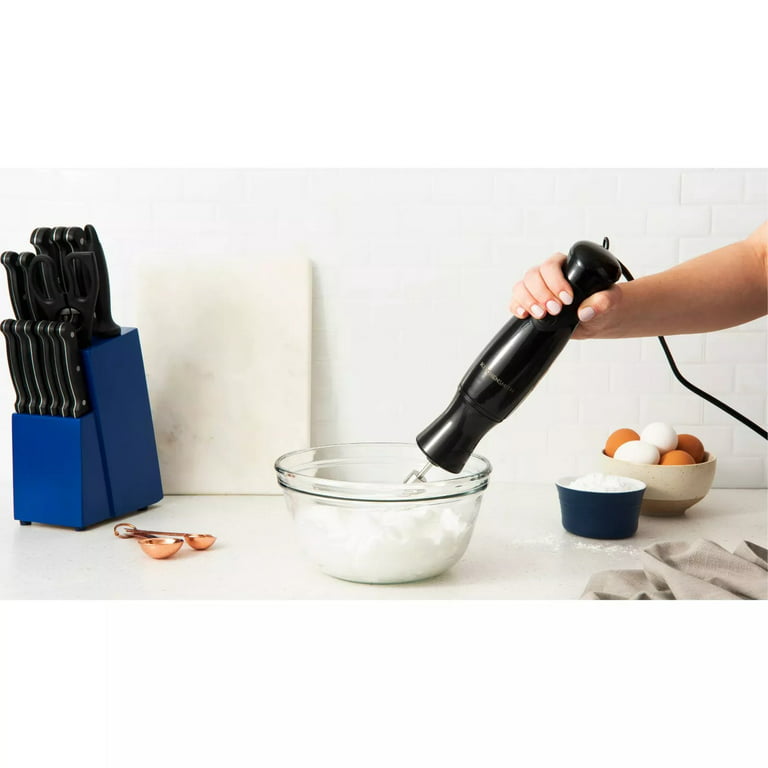  BLACK+DECKER Kitchen Wand Cordless Immersion Blender, Hand  Blender with Charging Dock, Grey (BCKM1011K01) : Tools & Home Improvement