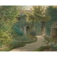 thumbnail image 2 of Jean-François Millet 18x15 Gold Ornate Wood Frame and Double Matted Museum Art Print Titled - Theodore Rousseau's House in Barbizon, 2 of 4