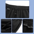 thumbnail image 5 of LEKWK Cargo Shorts for Men Plus Size Elastic Waist Lightweight Loose Fit Shorts with Pockets Drawstring Quick Dry Breathable Running Shorts for Summer Fishing Hiking, 5 of 8