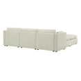 thumbnail image 6 of CHITA Oversized Modular Sectional Sofa Set with Storage Ottoman,Extra Large L/U Shaped Sofa Couch with Reversible Chaise,5 Seat Modern Modular Sofa for Living Room,Linen,112 inch Width, 6 of 9