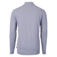 thumbnail image 3 of Men's Cutter & Buck Navy/White Chicago Cubs Virtue Eco Pique Micro Stripe Recycled Quarter-Zip Pullover Top, 3 of 3
