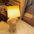 thumbnail image 1 of El Niño travieso de la pequeña lámpara nocturna, el Sr. p, es un poco tímido, el hombre creativo decora el regalo, el enchufe europeo negro, 1 of 5