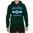 thumbnail image 2 of Wild Bobby City of Orlando Basketball Fantasy Fan Sports Unisex Hoodie Sweatshirt, Forest Green, Small, 2 of 5