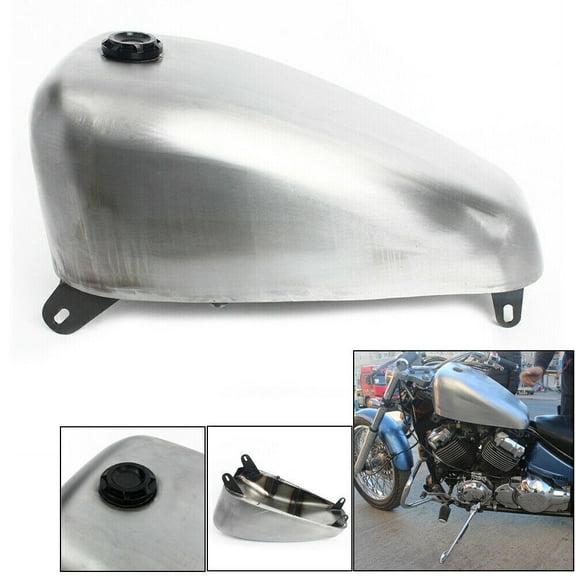 9L 2.4 Gal Handmade Universal Fit Gas Fuel Tank for Yamaha V Star XVS650 540 400