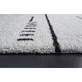 thumbnail image 4 of Granada Kienna Black Charcoal Ivory and White Polypropylene Area Rug, 4 of 5